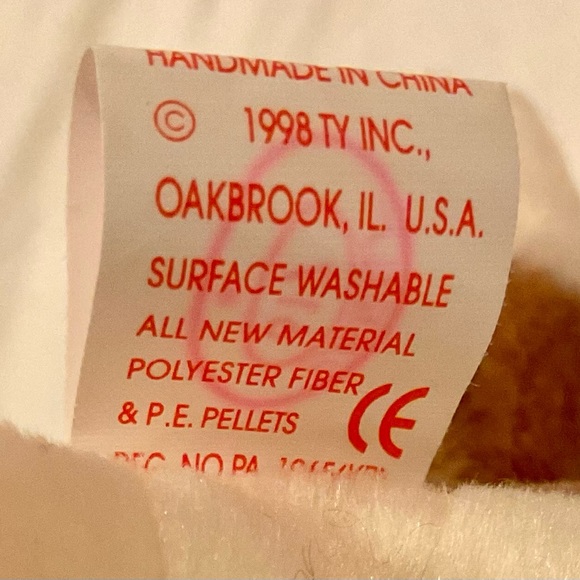 Ty Droopy plush & Tracker beanie baby pair 🐶 - Picture 12 of 12